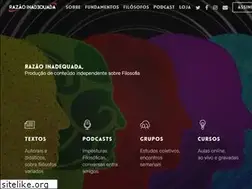 Sites similar to razaoinadequada.com