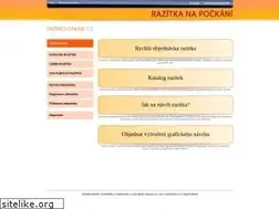 Sites similar to razitko-online.cz