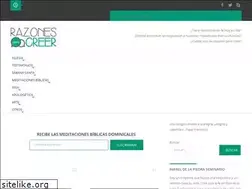 Sites similar to razonesparacreer.com