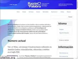 Sites similar to razonypalabra.org.mx