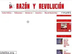 Sites similar to razonyrevolucion.org