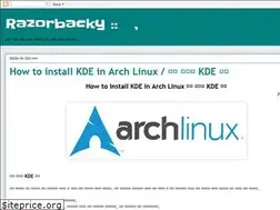 Sites similar to razorbacky.blogspot.com