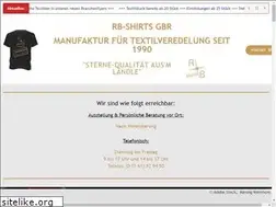 Sites similar to rb-shirts.de