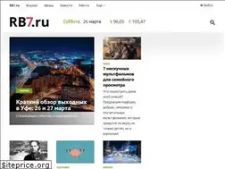 Sites similar to rb7.ru
