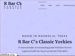 Sites similar to rbarcclassicyorkies.com