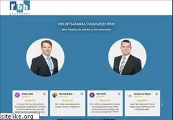 Sites similar to rbh-recht.de