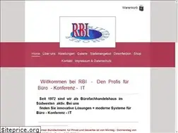 Sites similar to rbi-rittershofer.de