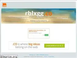 Sites similar to rblxgg.co