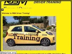 Sites similar to rbmdrivertraining.co.nz