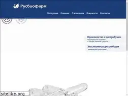 Sites similar to rbpharm.ru