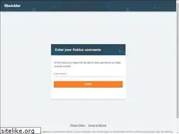 Sites similar to rbxadder.com
