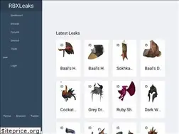 Sites similar to rbxleaks.com