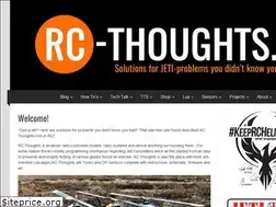 Sites similar to rc-thoughts.com