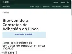 Sites similar to rcal.profeco.gob.mx