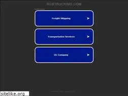 Sites similar to rcbtrucking.com