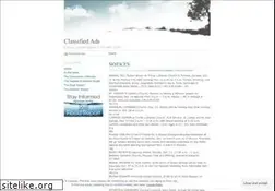 Sites similar to rcgazetteclassified.wordpress.com