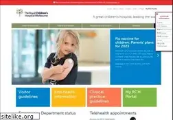Sites similar to rch.org.au
