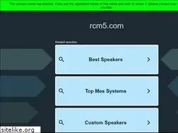 Sites similar to rcm5.com