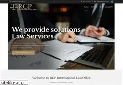 Sites similar to rcp-law.com