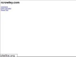 Sites similar to rcrowley.com