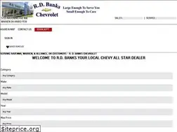 Sites similar to rdbankschevrolet.com