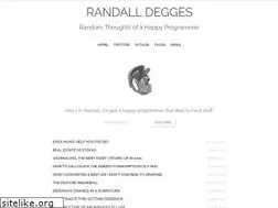 Sites similar to rdegges.com