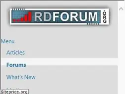 Sites similar to rdforum.org