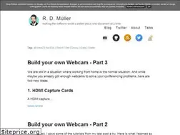 Sites similar to rdmueller.github.io