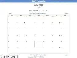Sites similar to rdocalendar.com