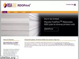 Sites similar to rdoprint.com