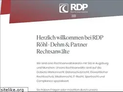 Sites similar to rdp-law.de