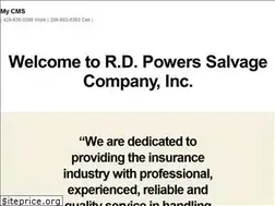 Sites similar to rdpowerssalvage.com