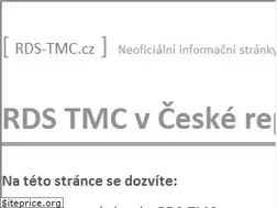 Sites similar to rds-tmc.cz