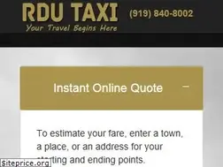 Sites similar to rdu-taxi.com