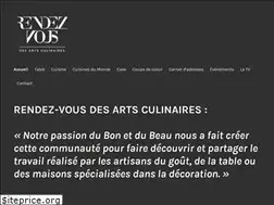 Sites similar to rdvartsculinaires.com