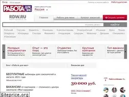 Sites similar to rdw.ru