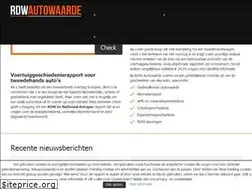 Sites similar to rdwautowaarde.nl