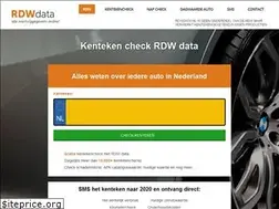 Sites similar to rdwdata.nl