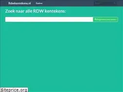 Sites similar to rdwkentekens.nl