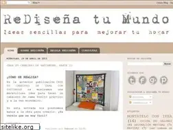 Sites similar to re-designyourworld.blogspot.com