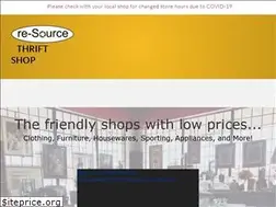 Sites similar to re-sourcethriftshop.ca