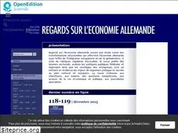 Sites similar to rea.revues.org