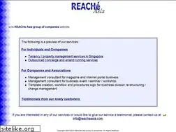 Sites similar to reacheasia.com