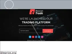 Sites similar to reacon.trade