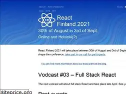 Sites similar to react-finland.fi