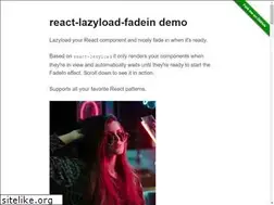 Sites similar to react-lazyload-fadein.now.sh