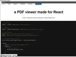 Sites similar to react-pdf-viewer.dev