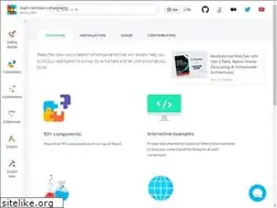 Sites similar to react-rainbow.io