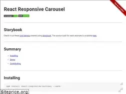 Sites similar to react-responsive-carousel.js.org