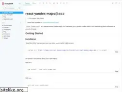 Sites similar to react-yandex-maps.now.sh